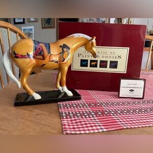 “Blondes” Trail of Painted Ponies Horse Figure